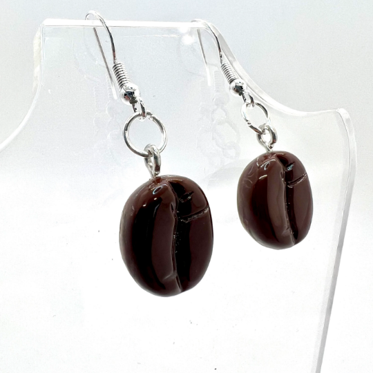 Coffee Bean Earrings