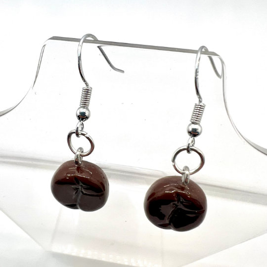 Coffee Bean Earrings