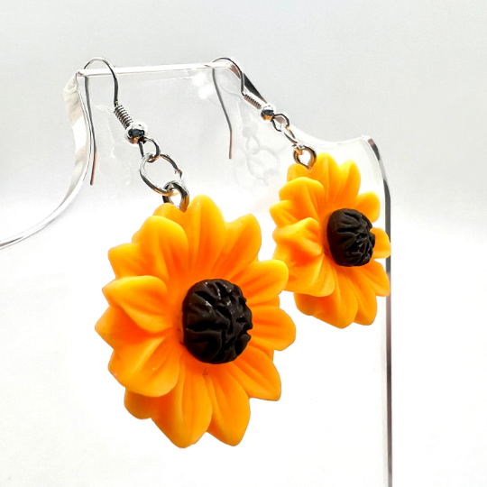 Sun Flower Earrings