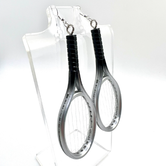 Tennis Racket Earrings
