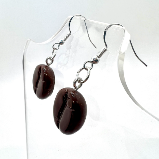 Coffee Bean Earrings
