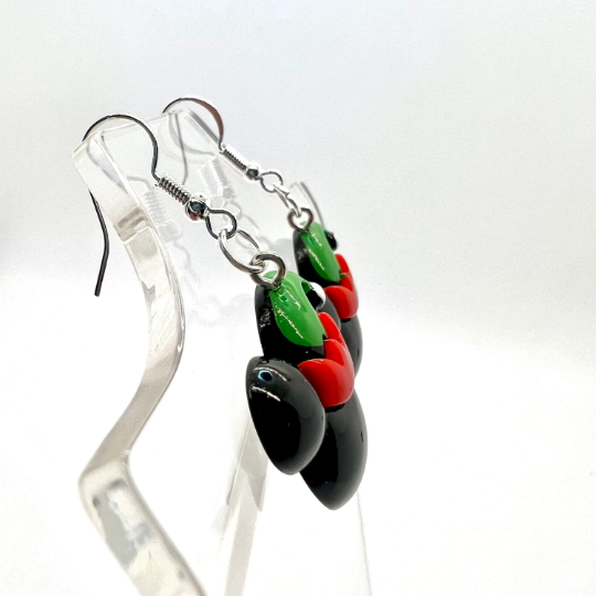 Santa Mickey Earrings