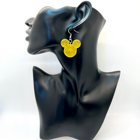 Mickey Bling Earrings