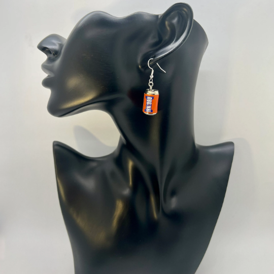 Irn Bru Soft Drink Can Earrings