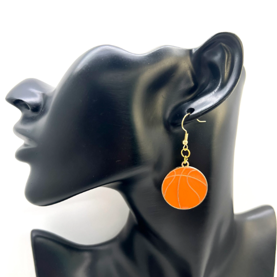 Basketball Earrings