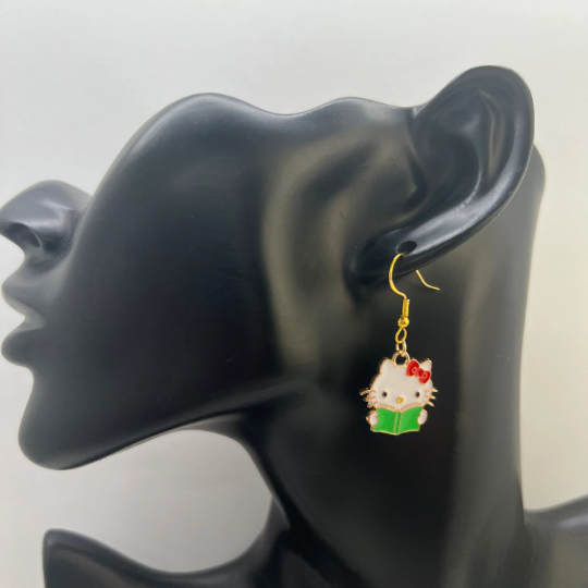 Hello Kitty Character Earrings