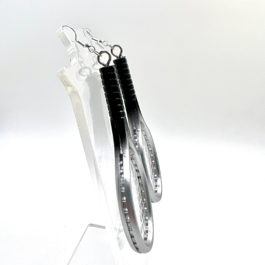 Tennis Racket Earrings
