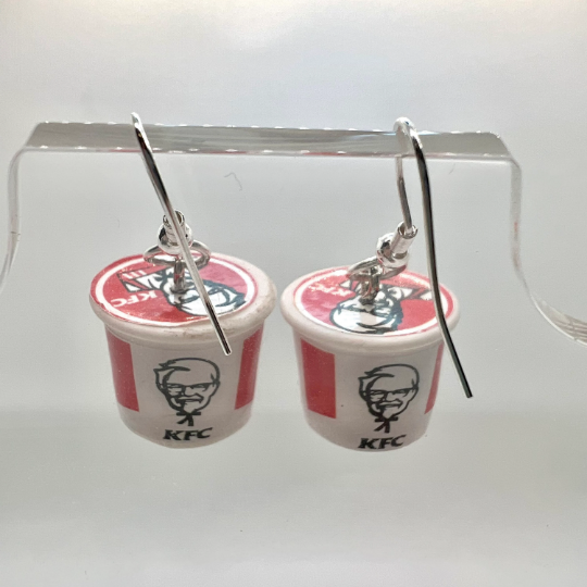 KFC Bucket Earrings
