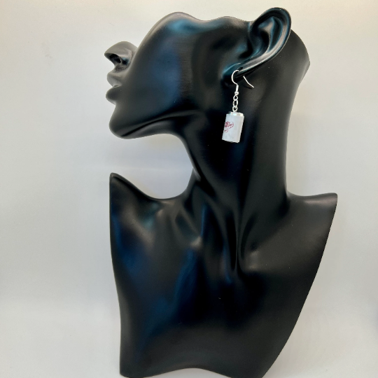 Diet Dr Pepper Can Earrings