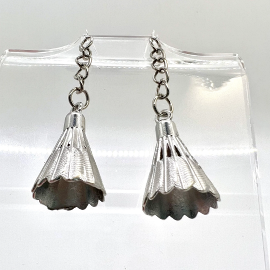 Badminton Birdie Earrings