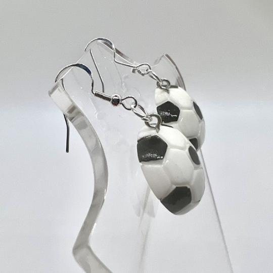 Soccer Ball Earrings