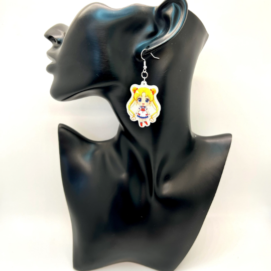 Sailor Moon Glitter Earrings