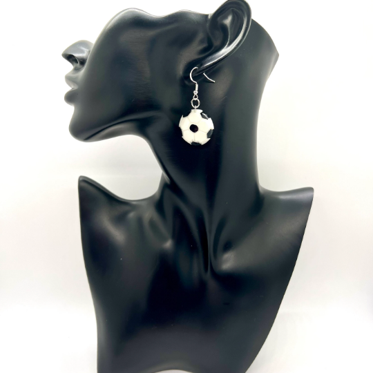 Soccer Ball Earrings