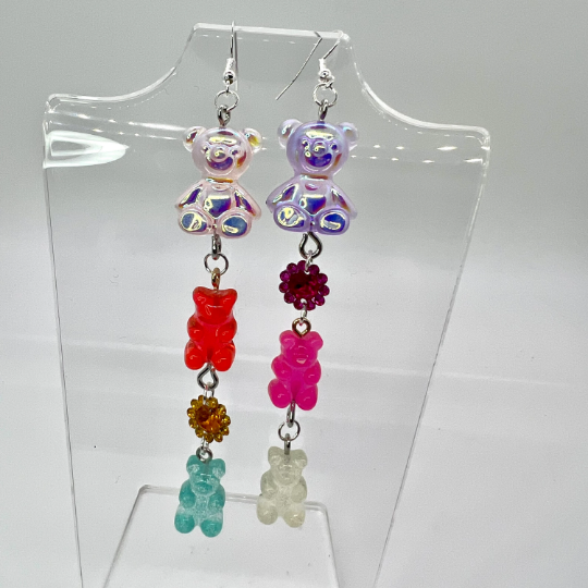 Gummy Bear Dangle Earrings