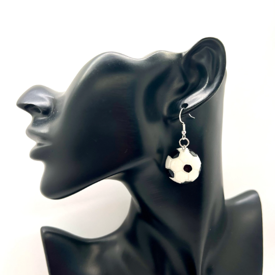 Soccer Ball Earrings