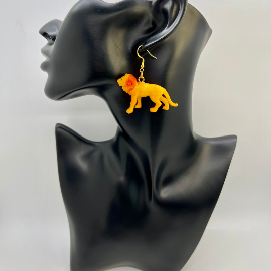 Lion Earrings