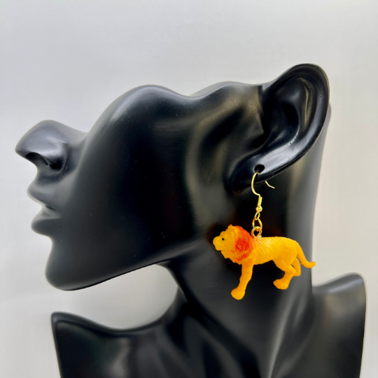 Lion Earrings
