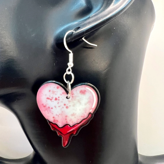 Bleeding Heart Earrings