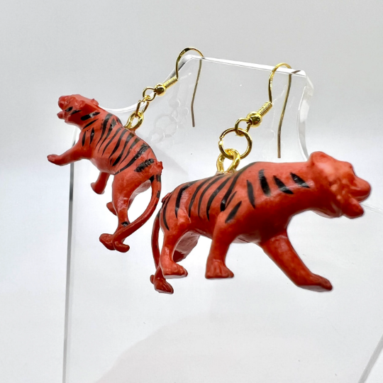 Tiger Earrings