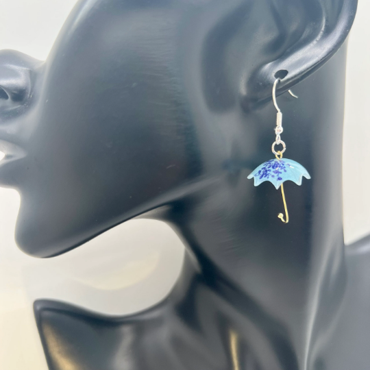 Floral Umbrella Earrings
