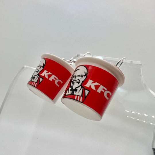 KFC Bucket Earrings