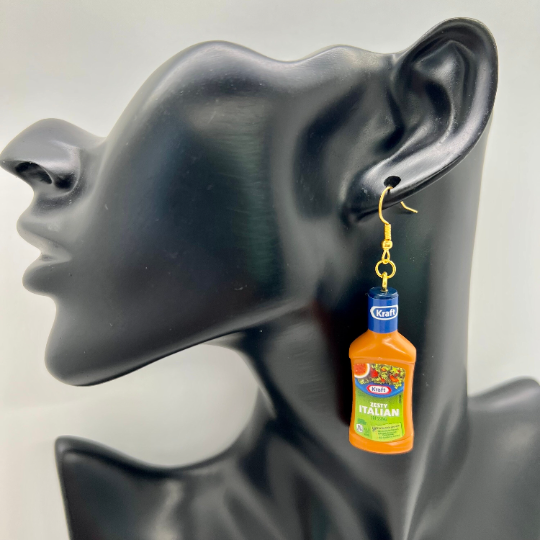 Salad Dressing Earrings