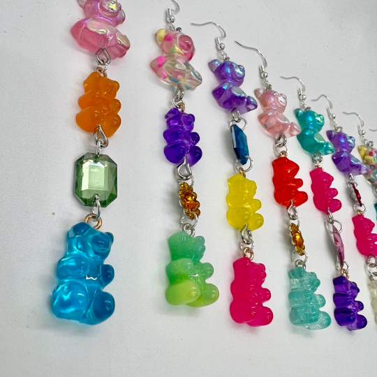 Gummy Bear Dangle Earrings