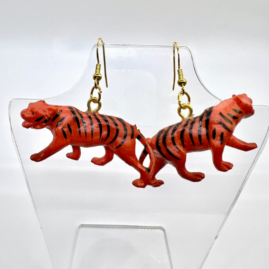 Tiger Earrings