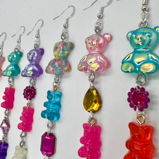 Gummy Bear Dangle Earrings
