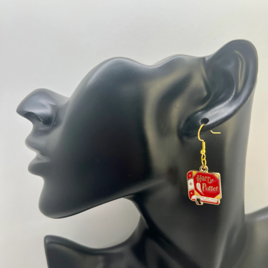 Harry Potter Book Earrings