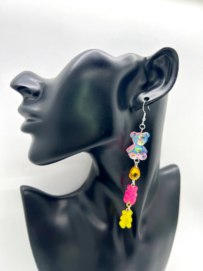 Gummy Bear Dangle Earrings