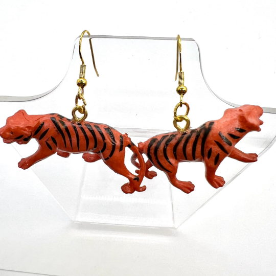 Tiger Earrings