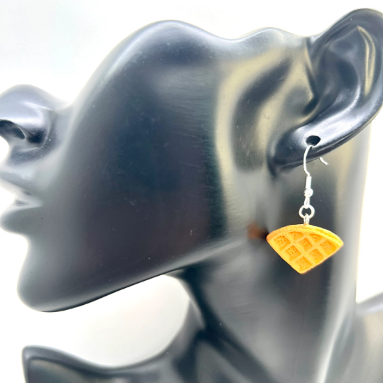 Waffle Earrings