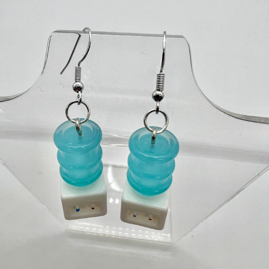 Water Bottle Tower Earrings