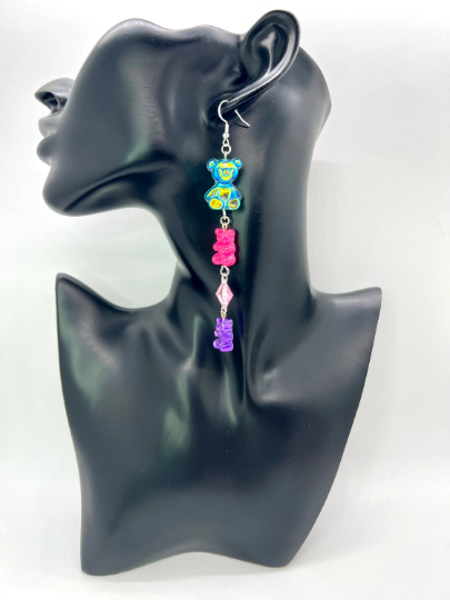 Gummy Bear Dangle Earrings