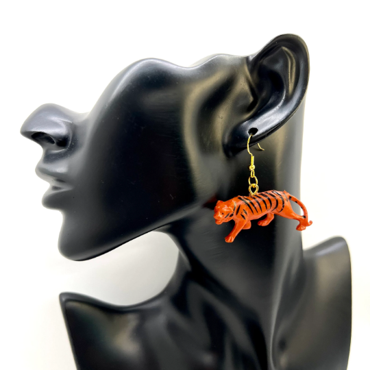 Tiger Earrings