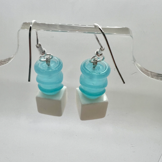 Water Bottle Tower Earrings