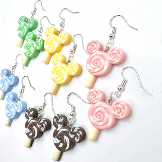 Mickey Lollipop Earrings