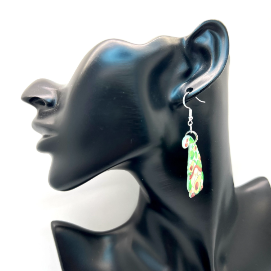 Avocado Gnome Earrings