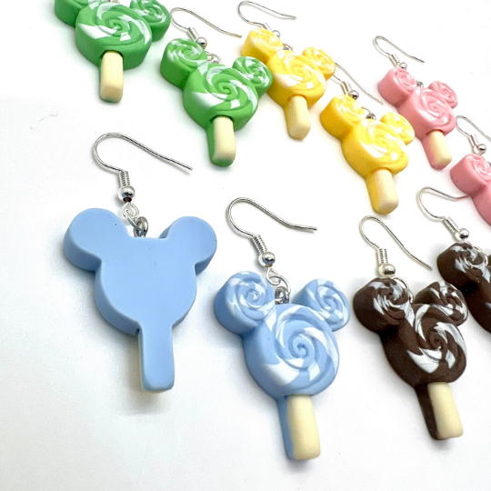 Mickey Lollipop Earrings