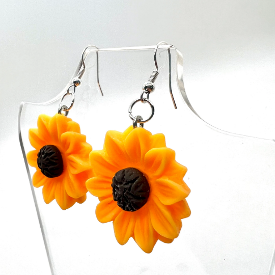 Sun Flower Earrings