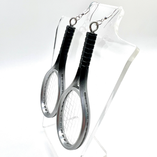 Tennis Racket Earrings
