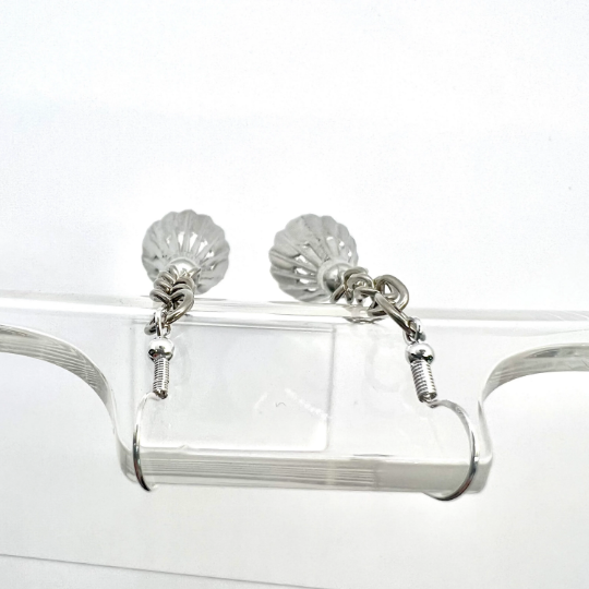 Badminton Birdie Earrings