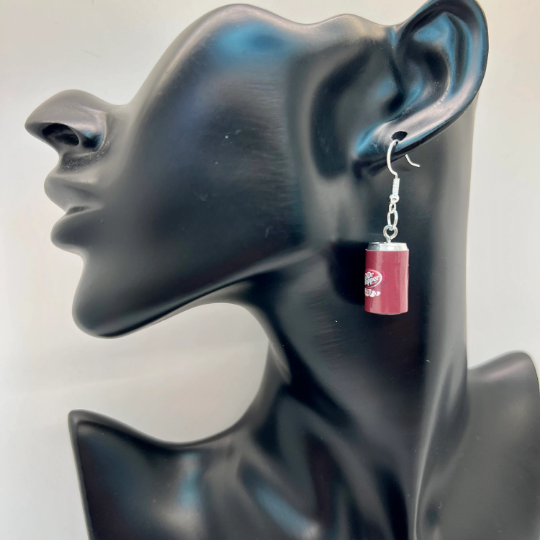 Dr Pepper Earrings