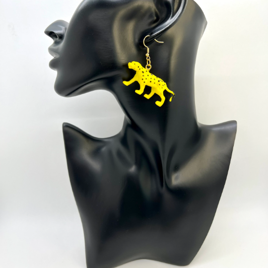 Leopard Earrings