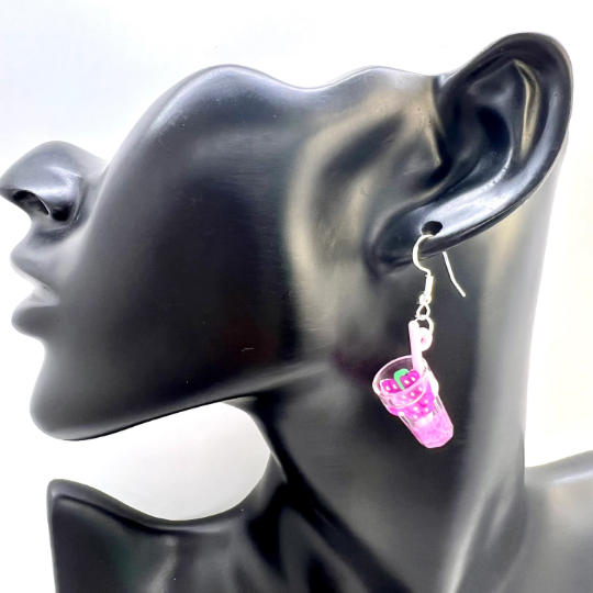 Lemonade Drink Earrings