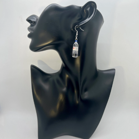 Water Bottle Earrings