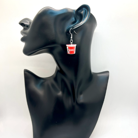 KFC Bucket Earrings
