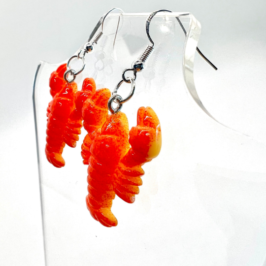 Red Lobster Earrings