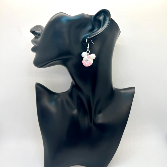 Minnie Donut Earrings